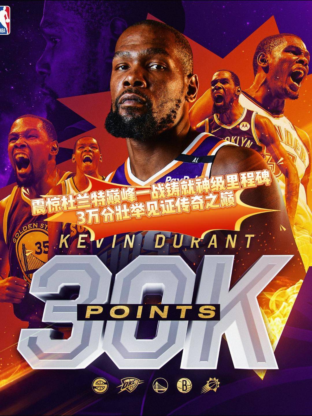 杜兰特，关键时刻神级表现，爆发新星！的简单介绍